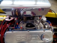 10  Hondo aluminum scoop  Erson covers  Edelbrock Victor manifold.jpg